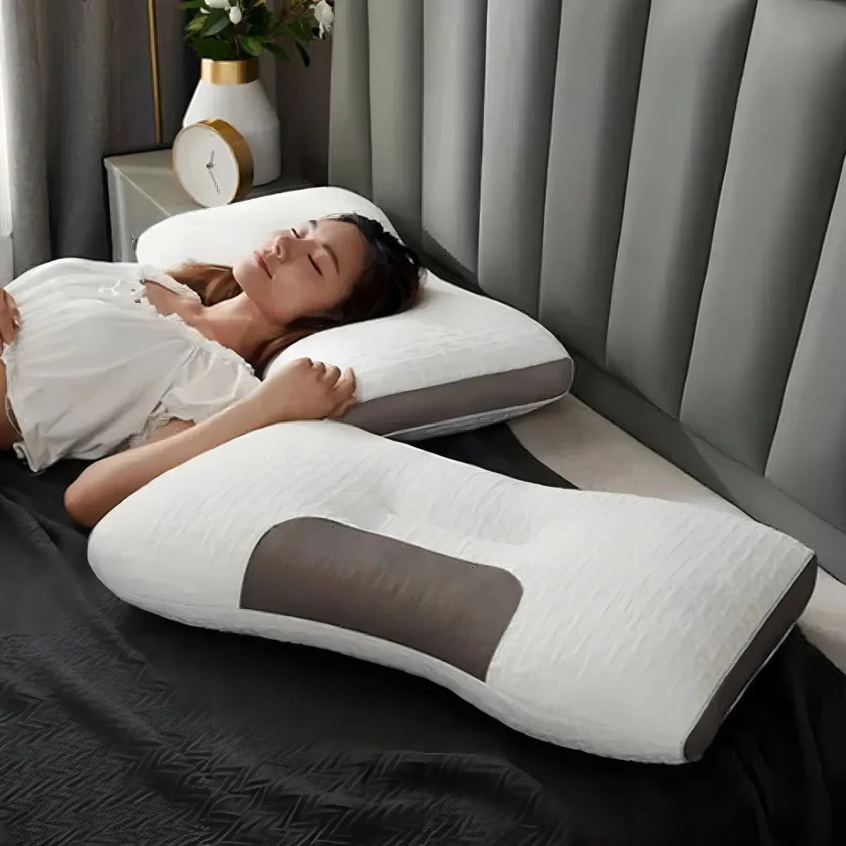 💤 Almohada Ortopédica Memory Relax™ – Duerme Sin Dolor Desde La Primera Noche