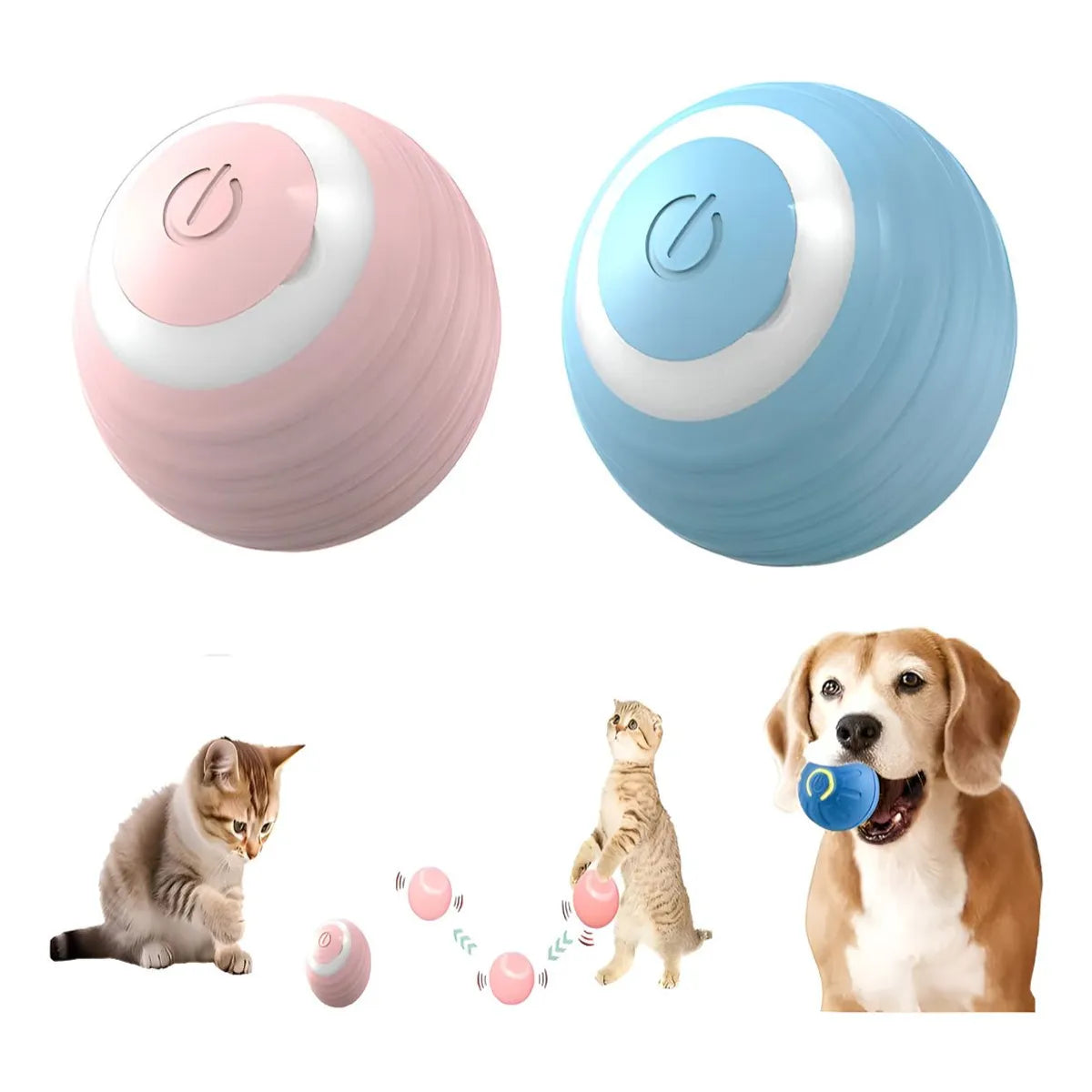 Pelota Inteligente para Mascotas 😻 Mantén a tu Peludo Sano y Feliz 🐶