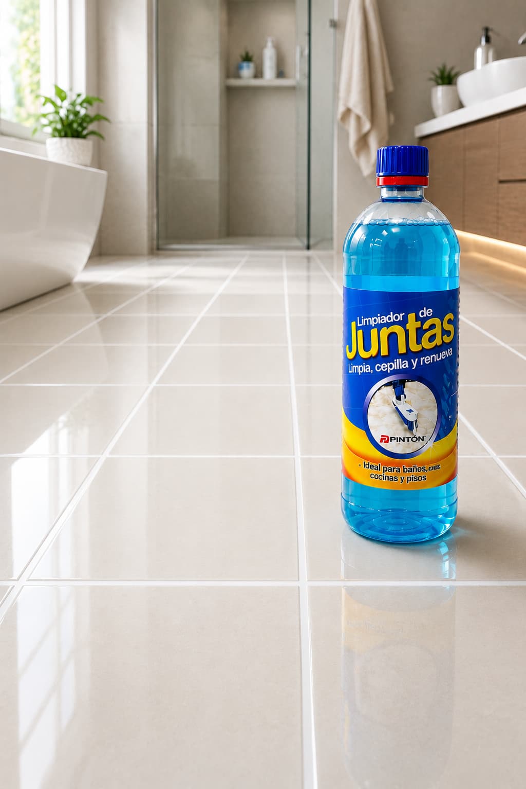 Kit: Limpia Juntas Pintón + Cepillo ✨ Limpia sin esfuerzo