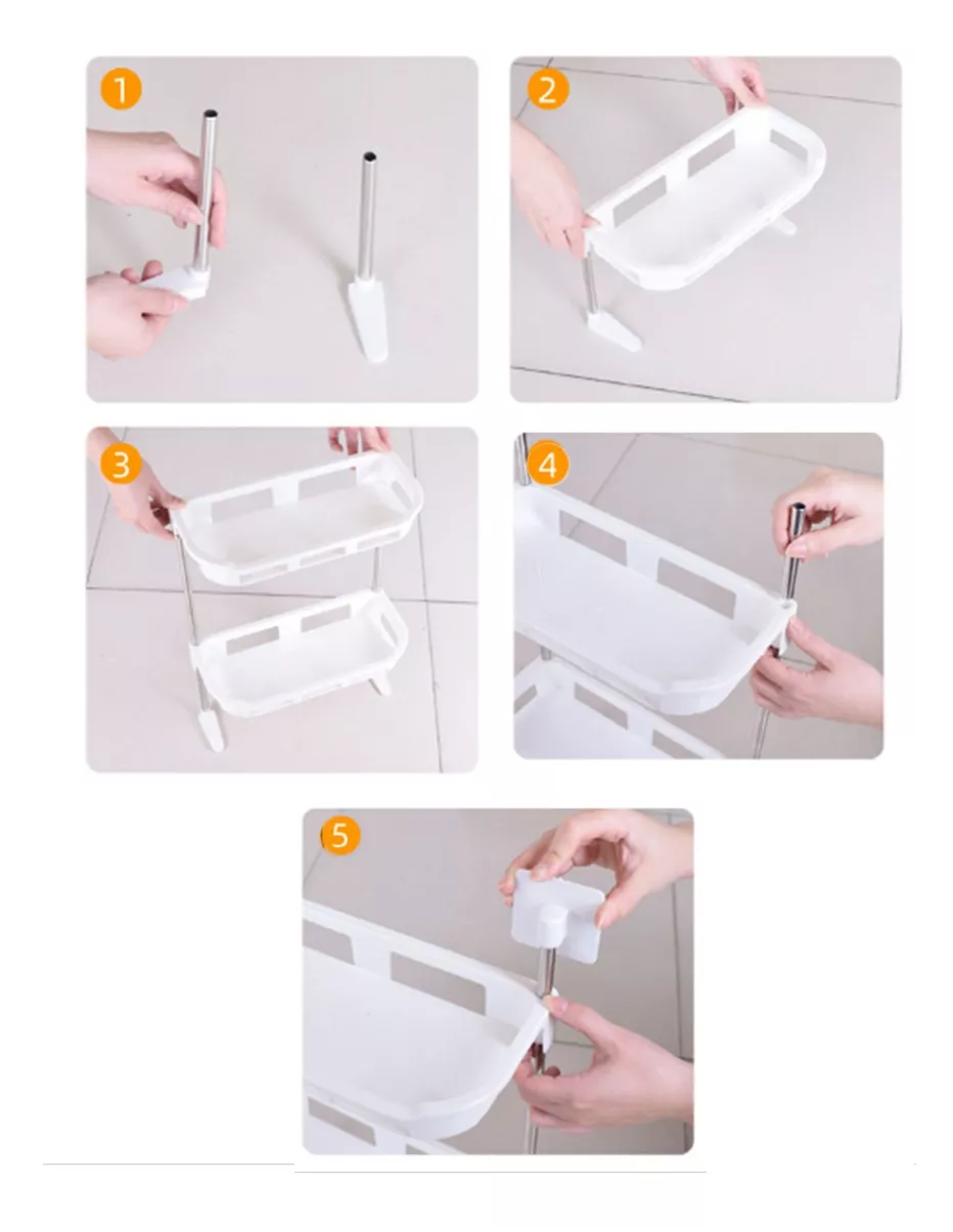 Organizador de Baño Doble Nivel🛁 – Más Espacio Sin Desorden