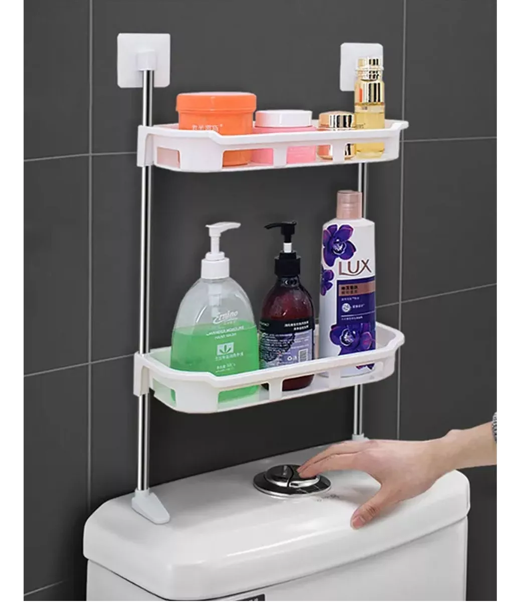 Organizador de Baño Doble Nivel🛁 – Más Espacio Sin Desorden