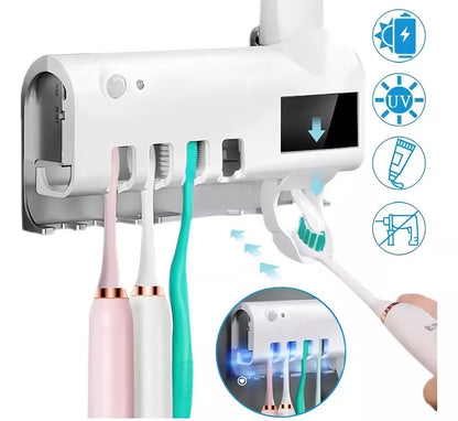 Porta Cepillos Esterilizador UV🦷 – Elimina Bacterias en Segundos
