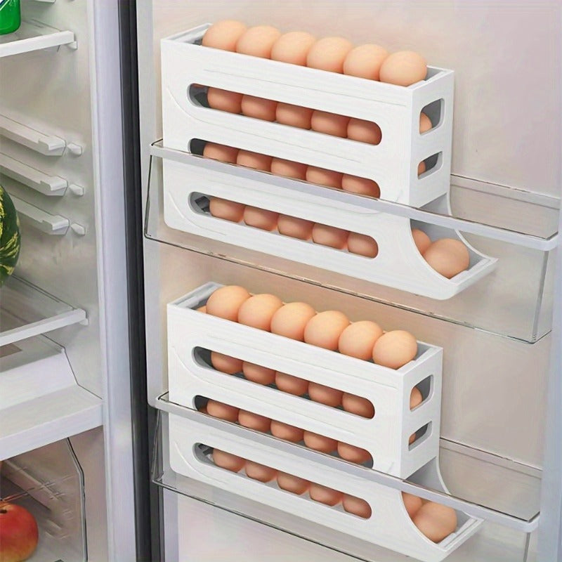 Dispensador Automático de Huevos 🥚 – Ahorra Espacio y Evita Rupturas