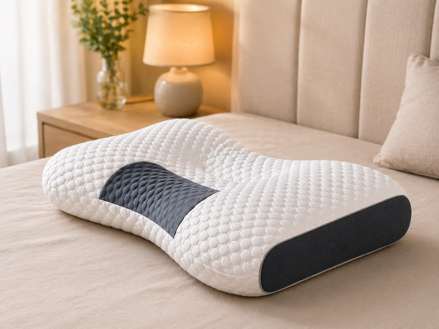 💤 Almohada Ortopédica Memory Relax™ – Duerme Sin Dolor Desde La Primera Noche