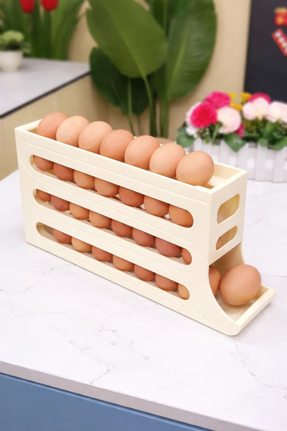 Dispensador Automático de Huevos 🥚 – Ahorra Espacio y Evita Rupturas