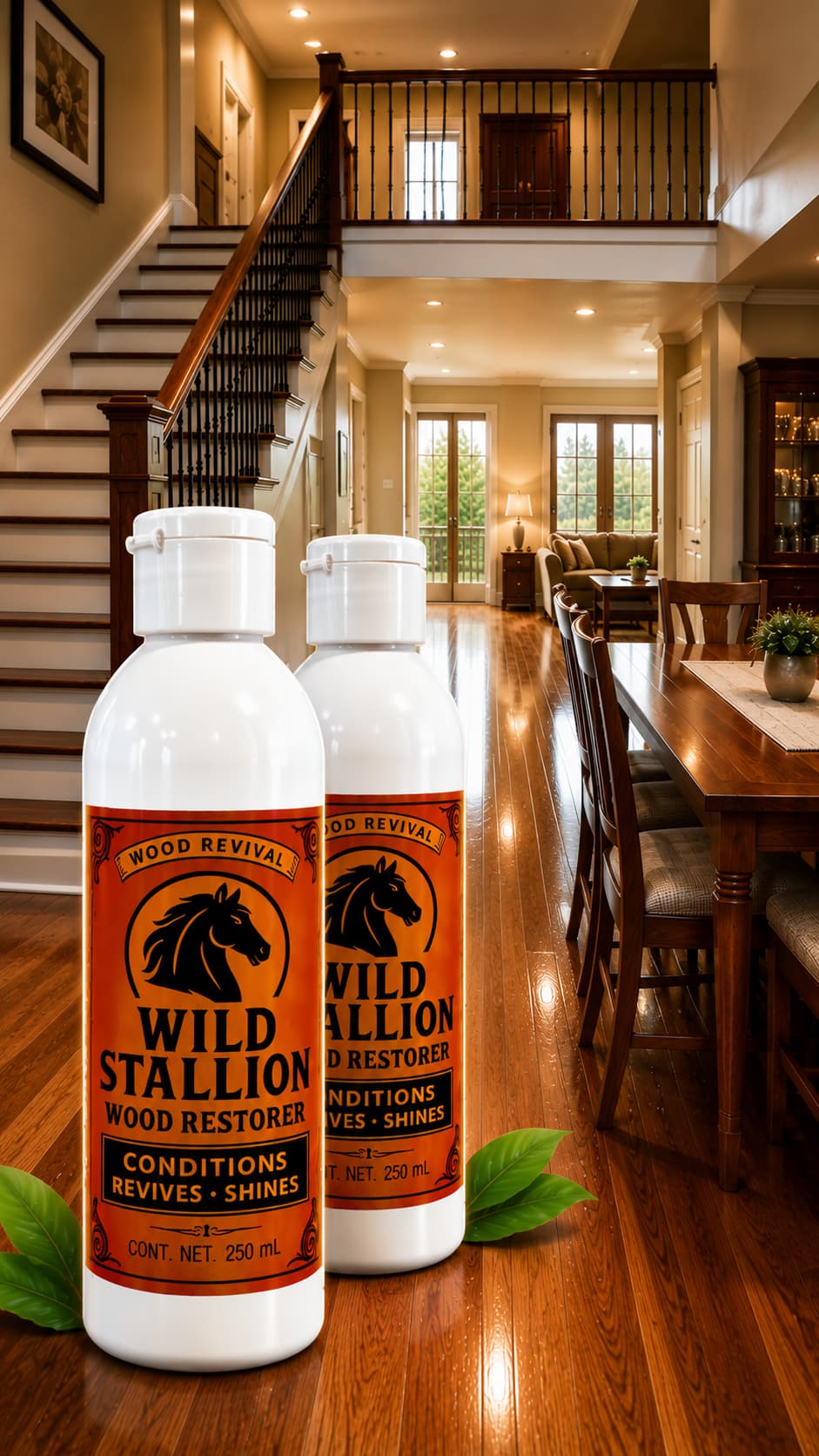 Restaurador de Madera Wild Stallion - Revive tu madera en segundos 🚪