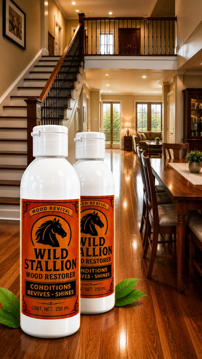 Restaurador de Madera Wild Stallion - Revive tu madera en segundos 🚪