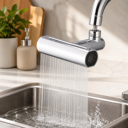 HydroFlow 360™ – Ducha de Grifo de Alta Presión 4 en 1🚿