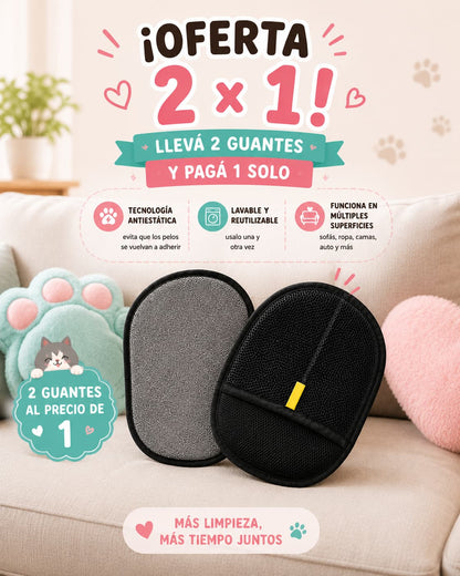 Guante Quita Pelos Y Pelusas 🐶🐱